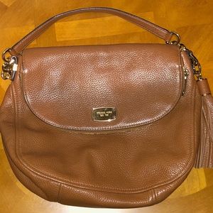 Brown Leather Michael Kors Purse